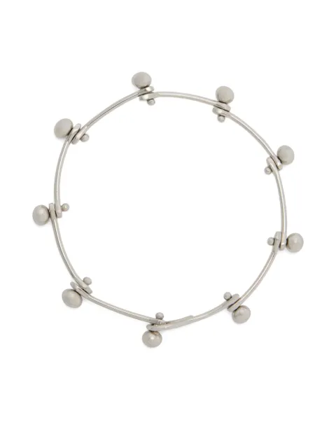 Jil Sander metal beaded bracelet Grey J12UY0156P6959