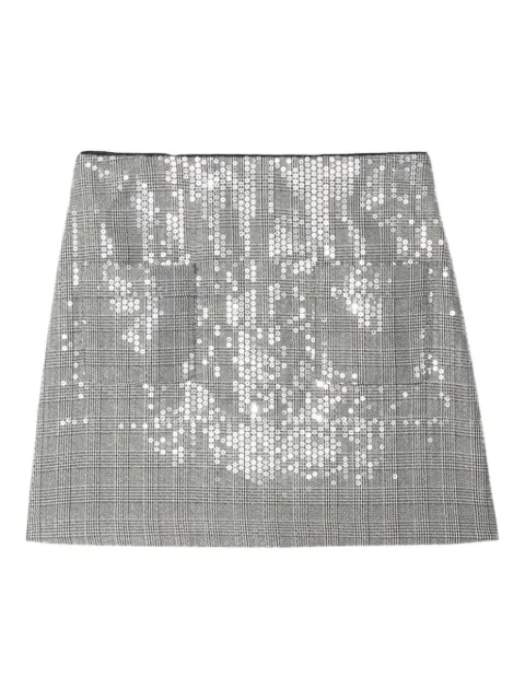 Zadig&Voltaire Jaime sequin-embellished mini skirt Black WWSK01616