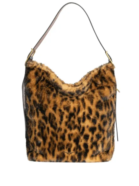 Zadig&Voltaire Jane leopard bag Brown LWBA04121