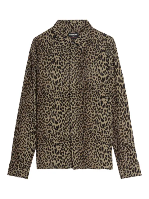 Zadig&Voltaire Tyric shirt Brown WMSH01343
