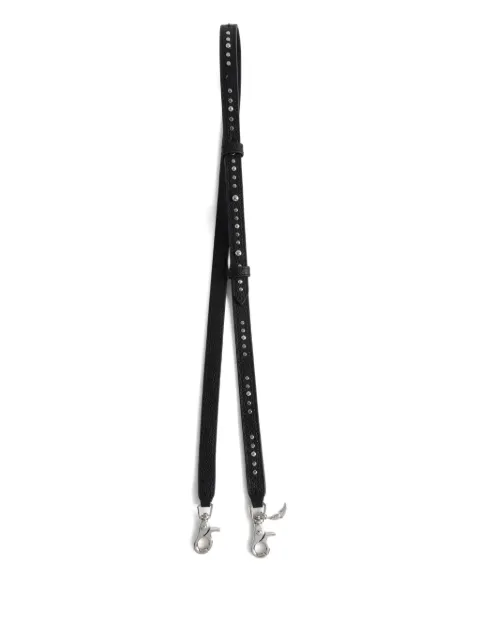 Zadig&Voltaire studded leather strap Black LWST01128