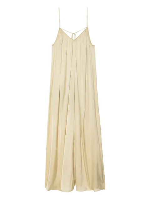 Zadig&Voltaire Ristym spaghetti-strap gathered maxi dress Neutrals WWDR02587