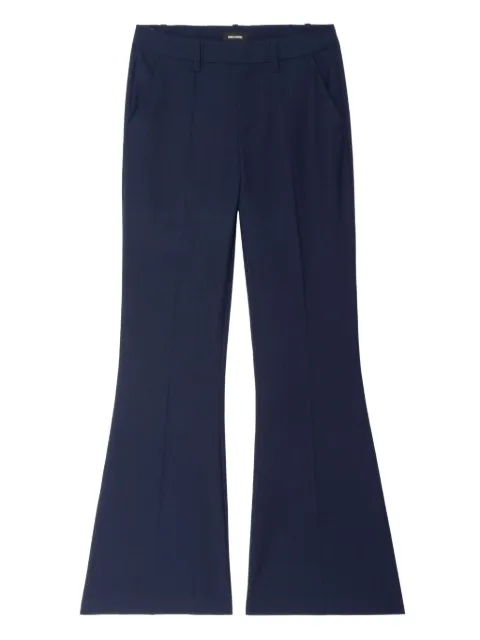 Zadig&Voltaire flared trousers Blue WWPA01863