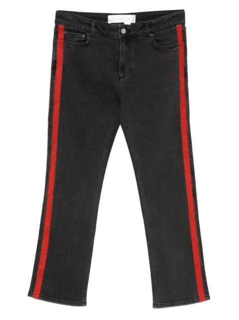 Victoria Victoria Beckham stripe denim jeans Grey VB403