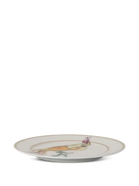 Swarovski graphic-print plate Neutrals 181985042640210218