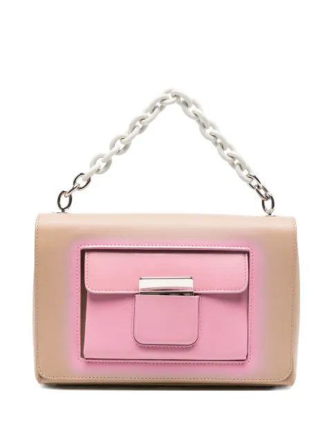 Balenciaga chain-link flap shoulder bag Neutrals 400936AU9FU