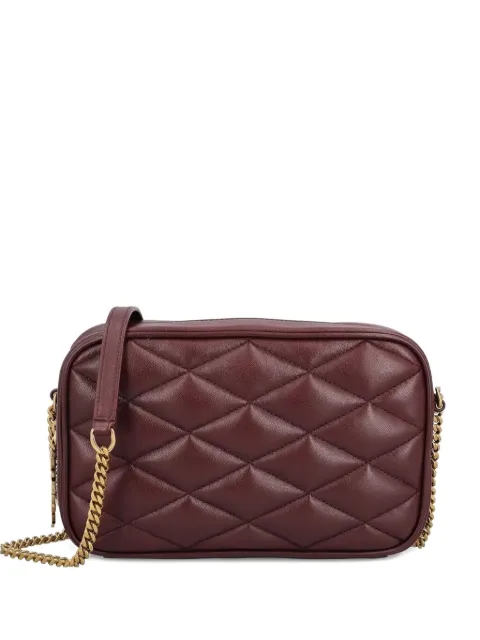 Saint Laurent quilted leather shoulder bag Red 8414391EL07