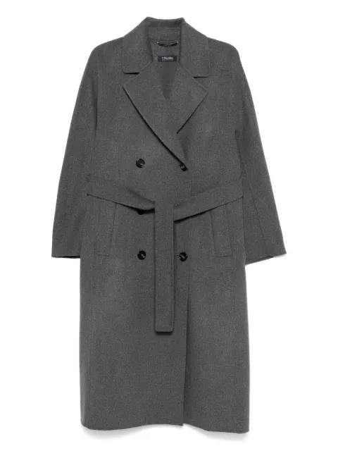 'S Max Mara belted double-breasted coat Grey 2529016021600