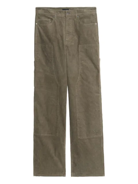 Zadig&Voltaire Pery corduroy patch-pocket trousers Green WMPA01215