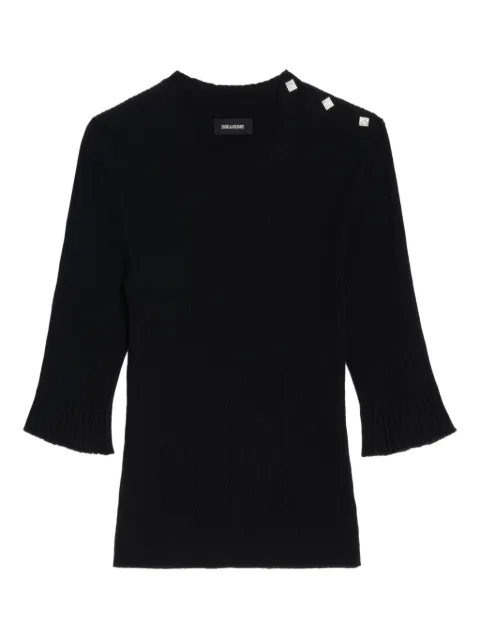 Zadig&Voltaire Fobee sweater Black KWSW02828