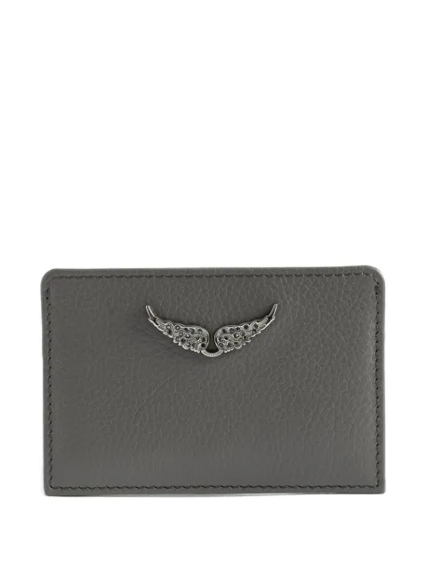 Zadig&Voltaire ZV Pass card holder Grey LWSG00001