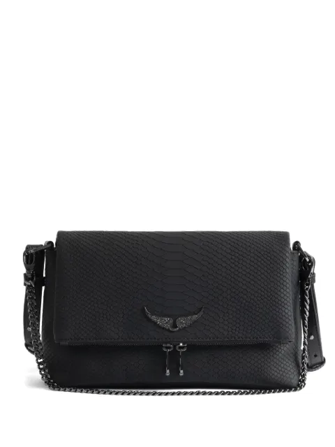 Zadig&Voltaire Rocky II Soft Savage bag Black LWBA04196