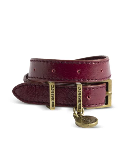 Zadig&Voltaire sunny leather bracelet Gold OWJW01753