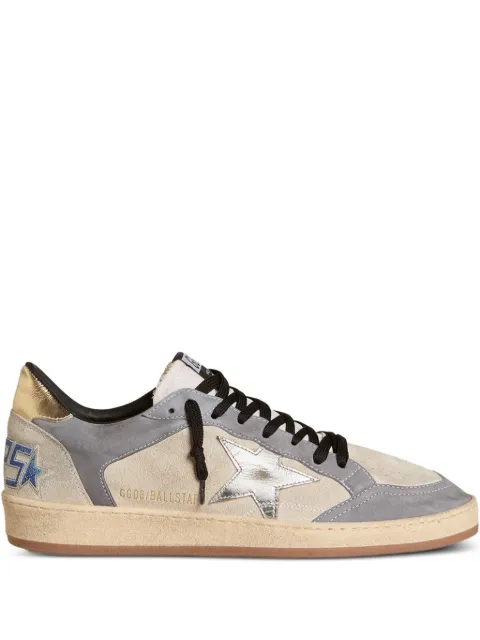 Golden Goose Ball Star leather sneakers Grey GMF00327F007366