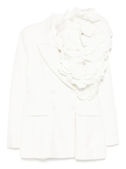 Saiid Kobeisy floral tailored blazer White RTWSS25JK02