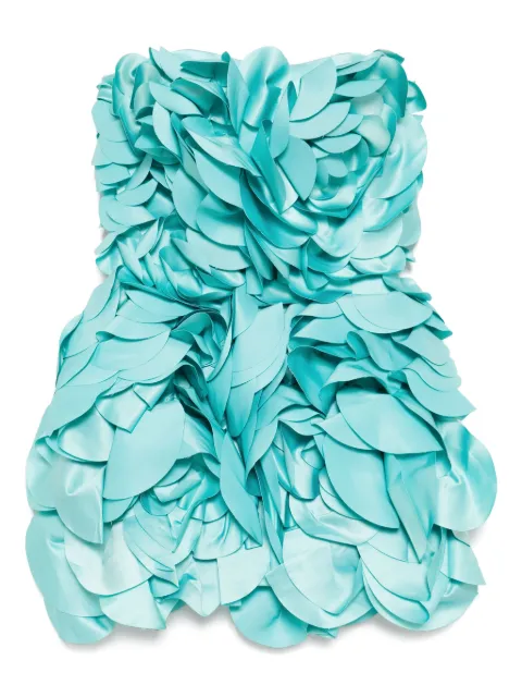 Saiid Kobeisy floral mini dress Blue RTWSS2501