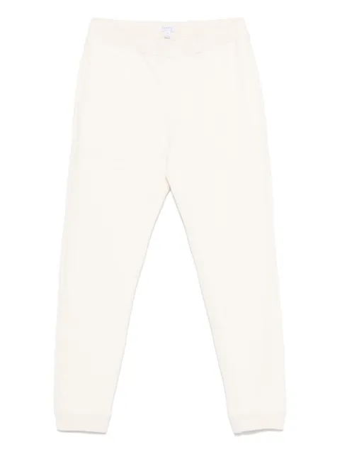 Sunspel loopback-knit track pants Neutrals MTRS1518U