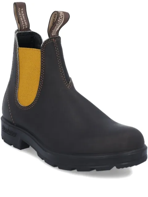 Blundstone leather elastic-panel boots Brown 1919