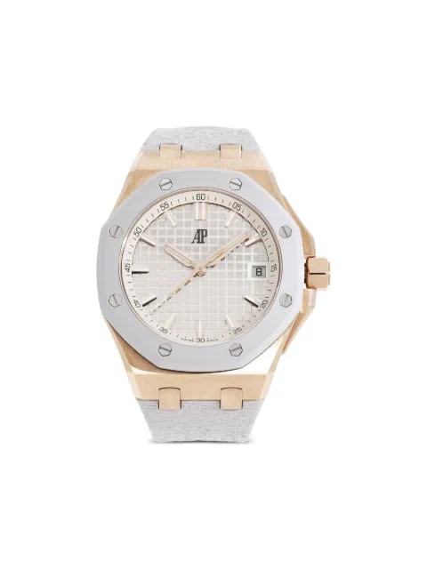 Audemars Piguet pre owned Royal Oak Offshore 37mm Silver 77605OKOOA101CA01