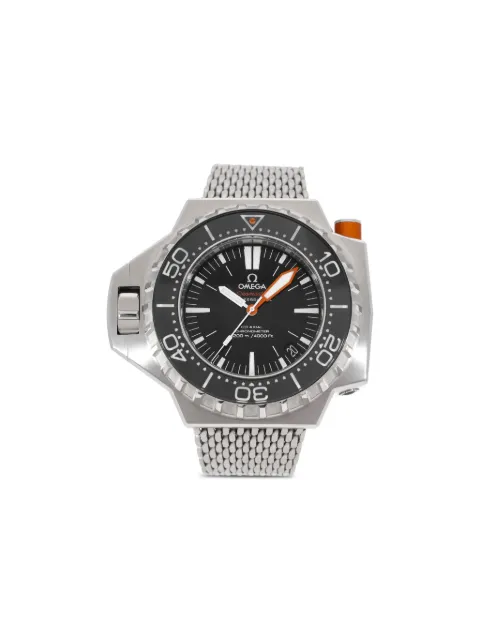 OMEGA 2014 pre-owned Seamaster PloProf 44mm Black 22430552101001