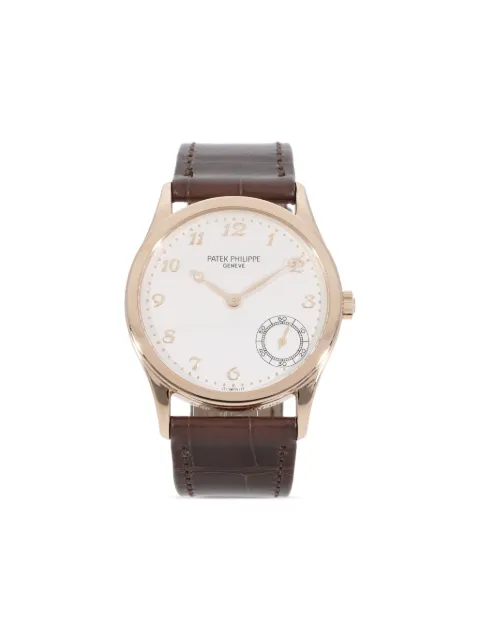 Patek Philippe Pre-Owned Calatrava 39mm White 5026R011