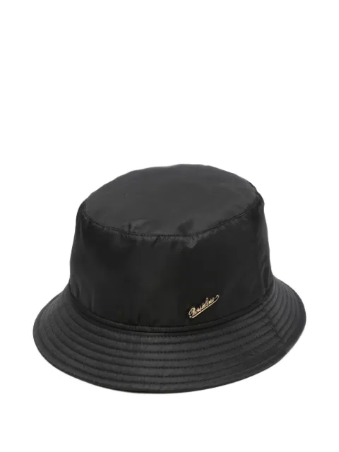 Borsalino logo-plaque bucket hat Black B95174BVAA0026