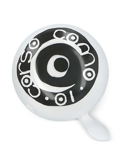 10 CORSO COMO graphic-logo cycle bell White 15VSGRAFICABBIANCONERO