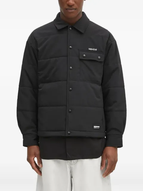 Neighborhood padded shirt jacket Black 242TSNHSHM08