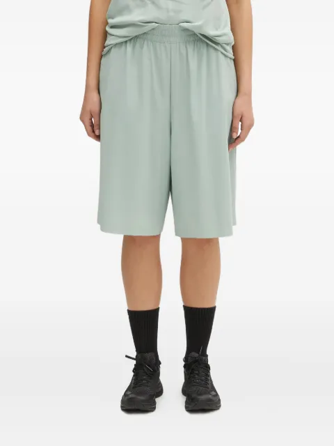 MM6 Maison Margiela elastic-waistband shorts Green S52MU0131M35417