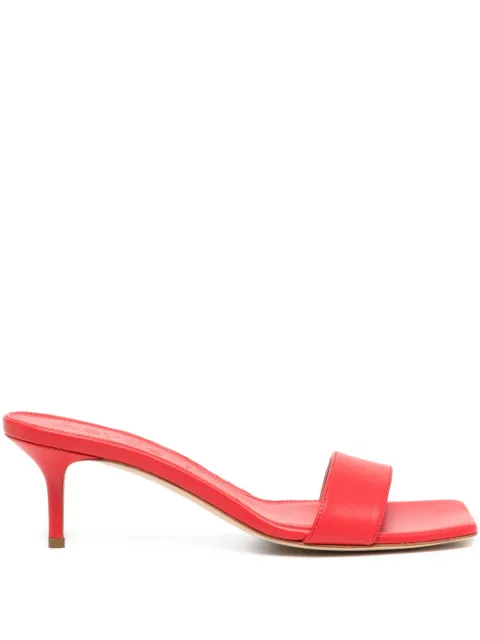 Aeyde 70mm Ilvy sandals Red A11HSGAIS55TB155SS25406007