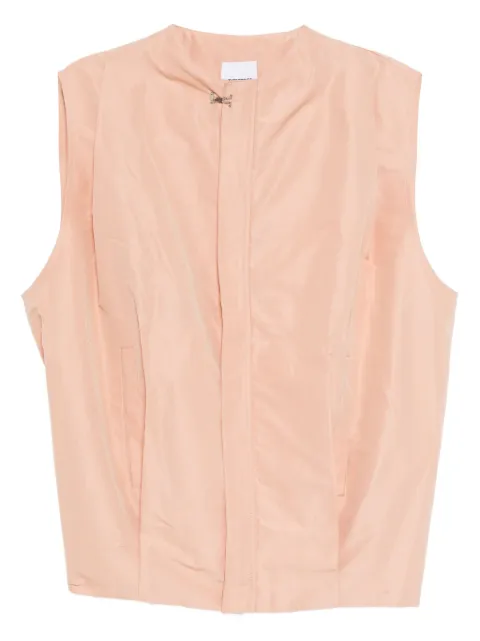 Ader Error zip-up vest jacket Pink BO01SSSL0103SM