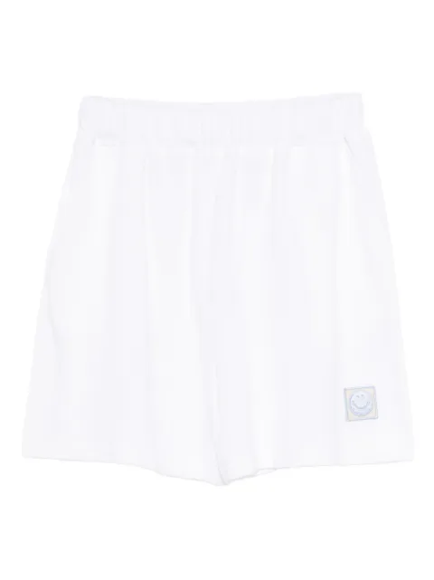 Joshua Sanders Piquet Smiley shorts White JS35A15170WHITE