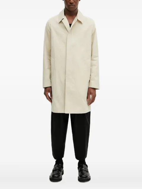 Paul Smith plain single-breasted coat Neutrals M1R391YP02637