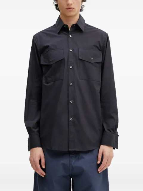 Paul Smith double-pocket long-sleeve shirt Blue M1R389ZP02630