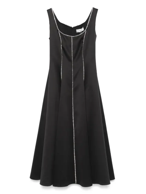 NISSA crystal-embellished midi dress Black RS15605