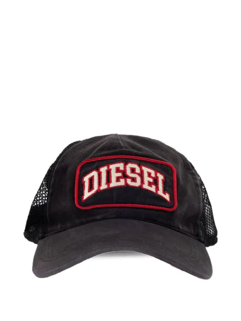 Diesel Meshy panneled cap Black A194580DCCV