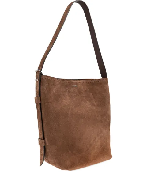 Max Mara Archeti suede shoulder bag Neutrals 2524516081600