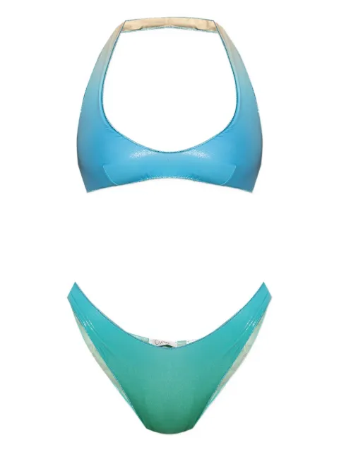 Oséree colour-block bikini Blue YTF257