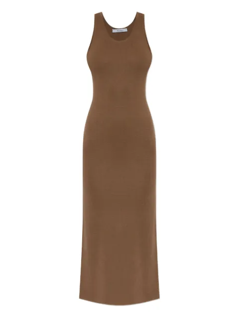 Max Mara Aceri midi dress Brown 2521326031600