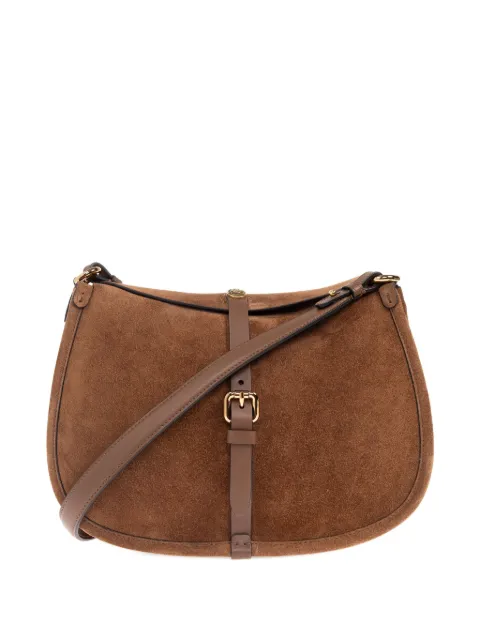 ETRO medium suede Pony bag Brown WP1C0019AP341