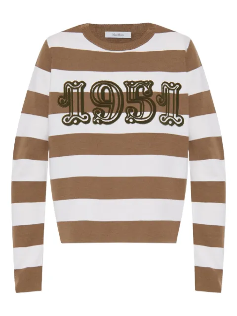 Max Mara striped sweater Brown 2521366091600