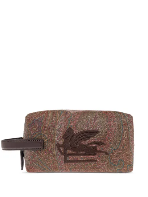 ETRO paisley-patterned wash bag Brown MP2C0009AA012