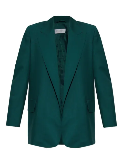 Max Mara belted blazer Green 2521046101600