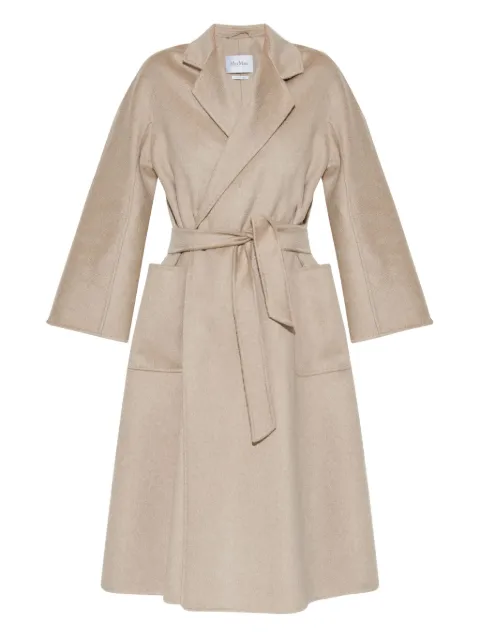 Max Mara Ludmilla belted wrap coat Neutrals 2521016051600