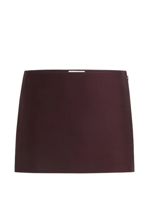KHAITE Jett mini skirt Purple 4116577599