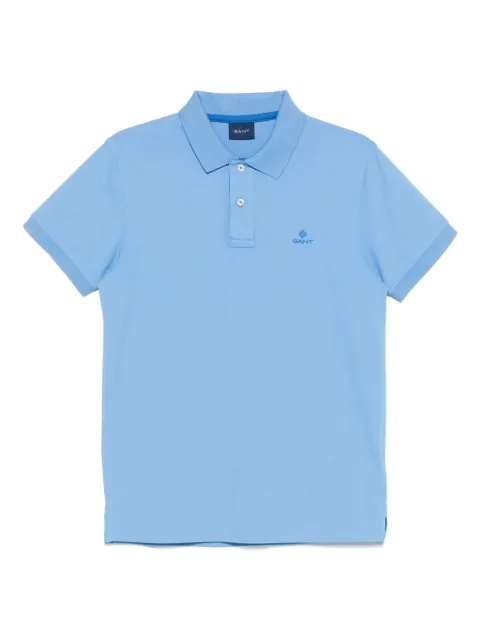 Gant cotton-blend polo shirt Blue 2052003