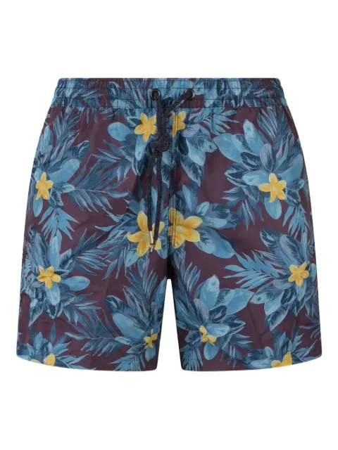 FOUR FASHIONED FRIENDS floral-print swim shorts Blue BB01M05210