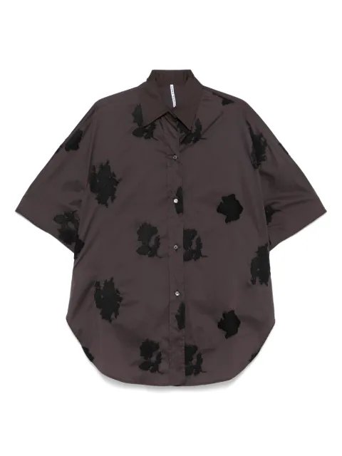 Liviana Conti Ophelia shirt Brown L5SR12