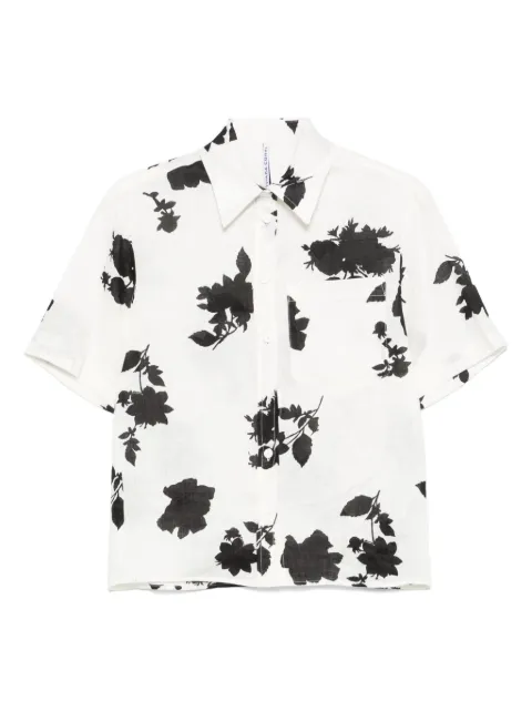 Liviana Conti linen shirt White L5SL52
