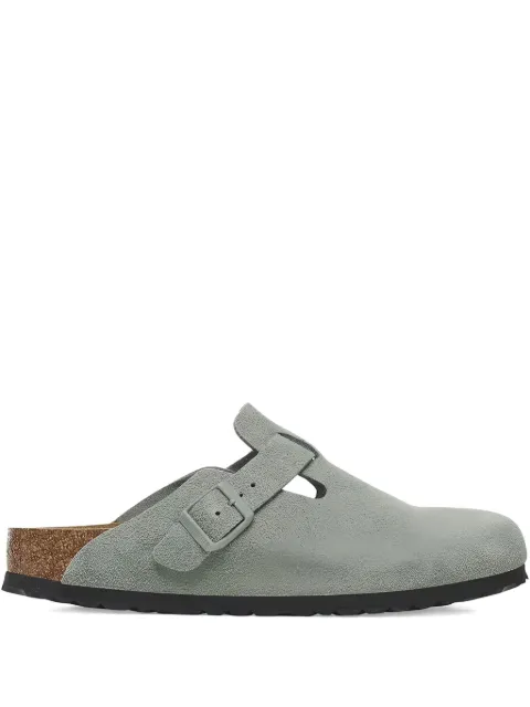 Birkenstock Boston BS Suede "Pure Sage" mules Grey 1029801